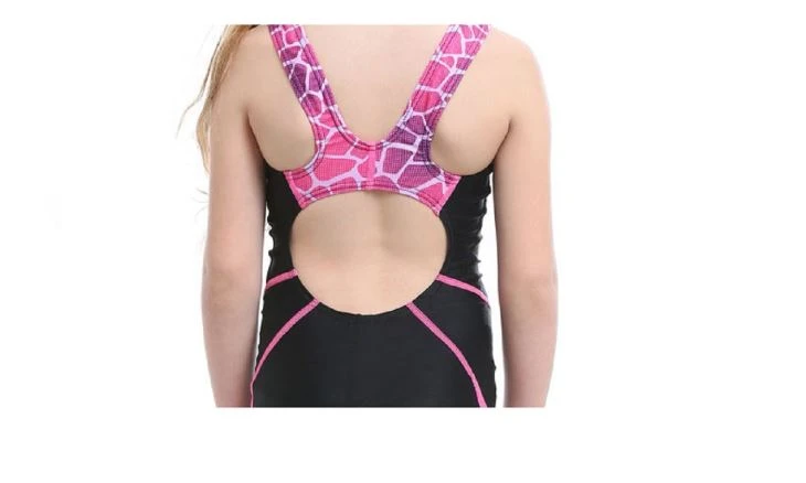 Girl's Diving Suits With Solid Color