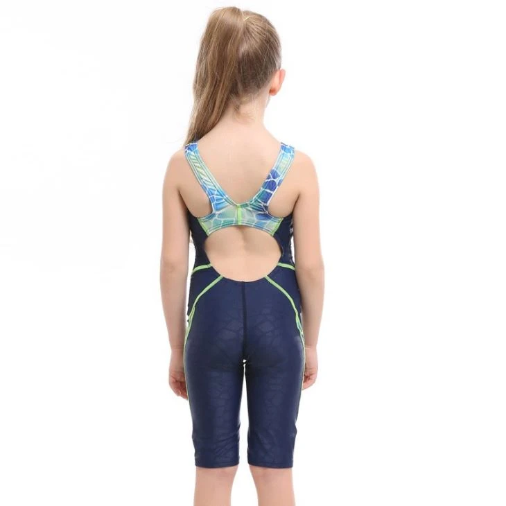 Girl's Diving Suits With Solid Color